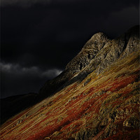 Buy canvas prints of Langdale pike o stickle by Robert Fielding