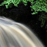 Buy canvas prints of waterfall view by Robert Fielding