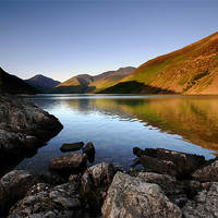 Buy canvas prints of Wasdale reflections by Robert Fielding