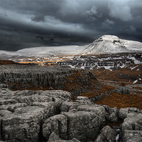 Buy canvas prints of Ingleborough vista by Robert Fielding