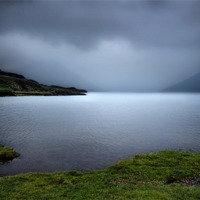 Buy canvas prints of Wast Water mists by Robert Fielding