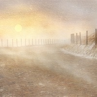 Buy canvas prints of A winter sunset by Robert Fielding