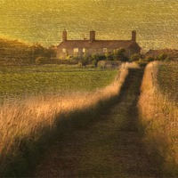 Buy canvas prints of At the end of the lane by Robert Fielding