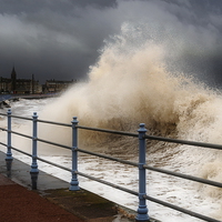 Buy canvas prints of Stormy seas by Robert Fielding