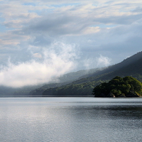 Buy canvas prints of Coniston mist cloud by Robert Fielding