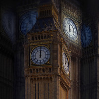 Buy canvas prints of Big Ben by Robert Fielding
