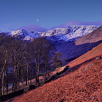 Buy canvas prints of A view toward Patterdale pass by Robert Fielding