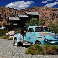 Buy canvas prints of Nelson ghost town by Robert Fielding