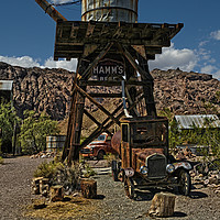 Buy canvas prints of Nelson ghost town by Robert Fielding
