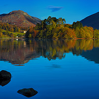 Buy canvas prints of Grasmere reflection by Robert Fielding