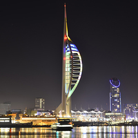 Buy canvas prints of spinaker by night by darren Mackay