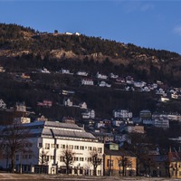 Buy canvas prints of Bergen street by John Boekee