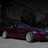 Buy canvas prints of TVR Griffith by John Boekee