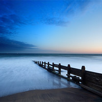 Buy canvas prints of Sandown Seafront by Barry Maytum