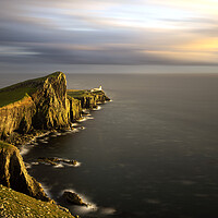 Buy canvas prints of Neist Point Sunset by Barry Maytum