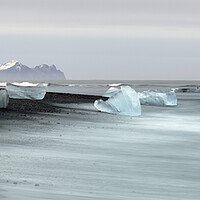 Buy canvas prints of Ice beach by Barry Maytum