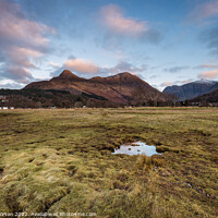 Buy canvas prints of The Pap of Glencoe by Angie Morton