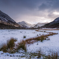 Buy canvas prints of  View from Glen Nevis by Angie Morton