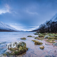 Buy canvas prints of Loch Etive by Angie Morton