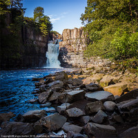 Buy canvas prints of High Force Waterfall by Angie Morton