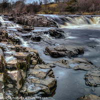 Buy canvas prints of Low Force on the Tees by Angie Morton