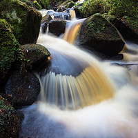 Buy canvas prints of Wyming Brook Falls by Angie Morton