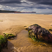 Buy canvas prints of Cayton Bay View by Angie Morton