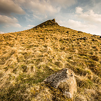 Buy canvas prints of The Crest of Crook Hill by Angie Morton