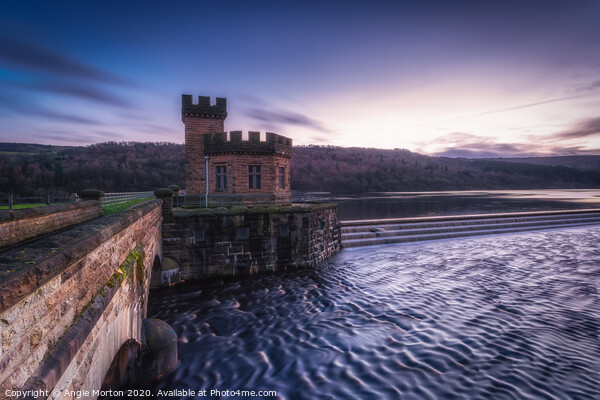 Broomhead Reservoir Picture Board by Angie Morton