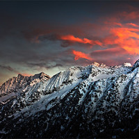 Buy canvas prints of Fire and Ice by Mark Battista
