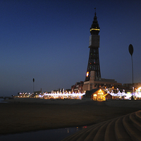 Buy canvas prints of Blackpool tower by Chris Barker