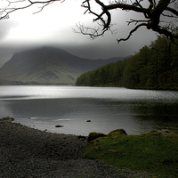 Buy canvas prints of Buttermere , Lake District cumbria by Chris Barker