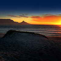 Buy canvas prints of Cape town Sunset by Chris Barker