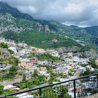 Buy canvas prints of Amalfi Coast Near Sorrento by Diana Mower