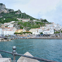 Buy canvas prints of Amalfi Italy by Diana Mower