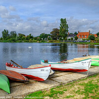 Buy canvas prints of The  Meare Thorpeness Suffolk by Diana Mower