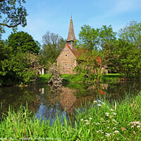 Buy canvas prints of All saints Church Ulting Essex by Diana Mower