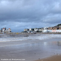 Buy canvas prints of Weston-Super-mare prom and knightstone island by Diana Mower