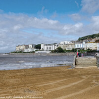 Buy canvas prints of  Weston Super Mare Somerset by Diana Mower