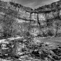 Buy canvas prints of  Malham Cove Yorkshire Dales by Diana Mower