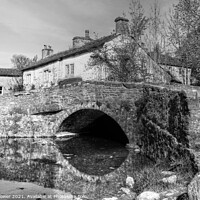 Buy canvas prints of  Malham bridge Yorkshire  by Diana Mower