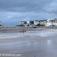 Buy canvas prints of Weston Super Mare Somerset by Diana Mower