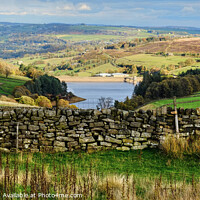 Buy canvas prints of Lower Laithe Yorkshire Panoramic by Diana Mower