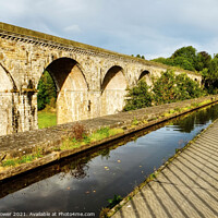 Buy canvas prints of Chirk Aqueduct and Viaduct  by Diana Mower