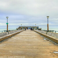 Buy canvas prints of Deal Pier Kent by Diana Mower