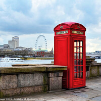 Buy canvas prints of Thames Embankment London by Diana Mower