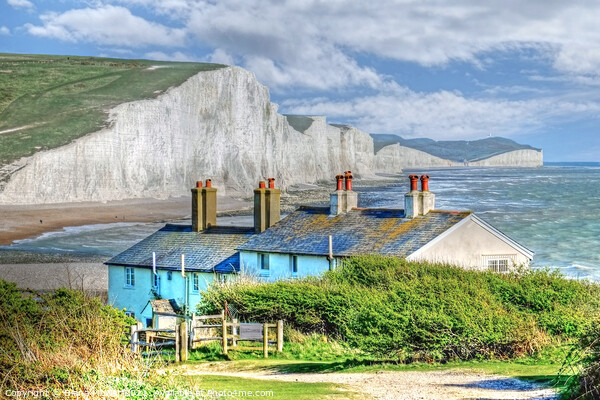 Seven Sisters painterly style  Picture Board by Diana Mower