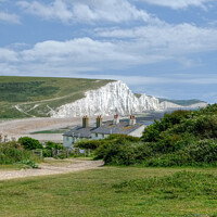 Buy canvas prints of  Cuckmere Haven Sussex by Diana Mower