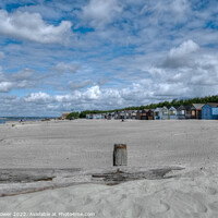 Buy canvas prints of West Wittering Sandy Beach  by Diana Mower