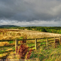 Buy canvas prints of  Shropshire Hills and Countryside by Diana Mower